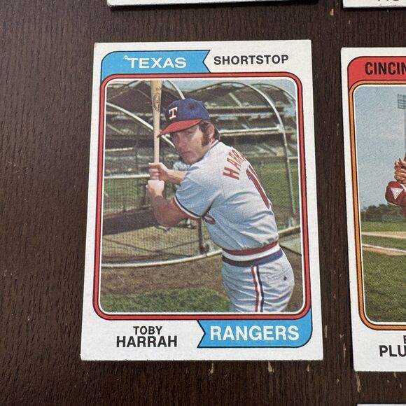 1974 Topps Baseball 12 Card Lot Cesar Tovar Duffy Dyer Toby Harrah Gene Mauch - Picture 9 of 12